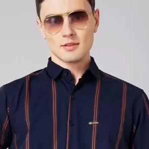 Over Size Shirt Men Light Blue Shirt